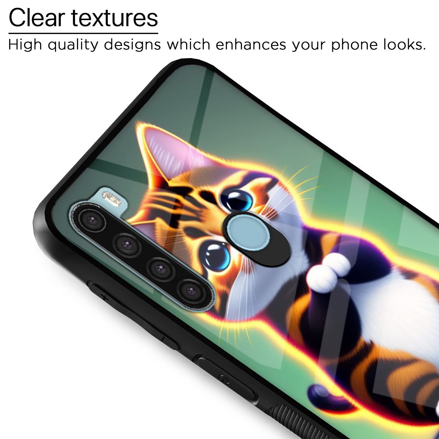 Redmi Note 8 Cat phone cover by Pikkme – photo 4