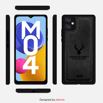 Black mobile back cover for Samsung M04 – Pikkme – photo 3