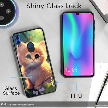 Honor 10 Lite Cat back cover by Pikkme – photo 3