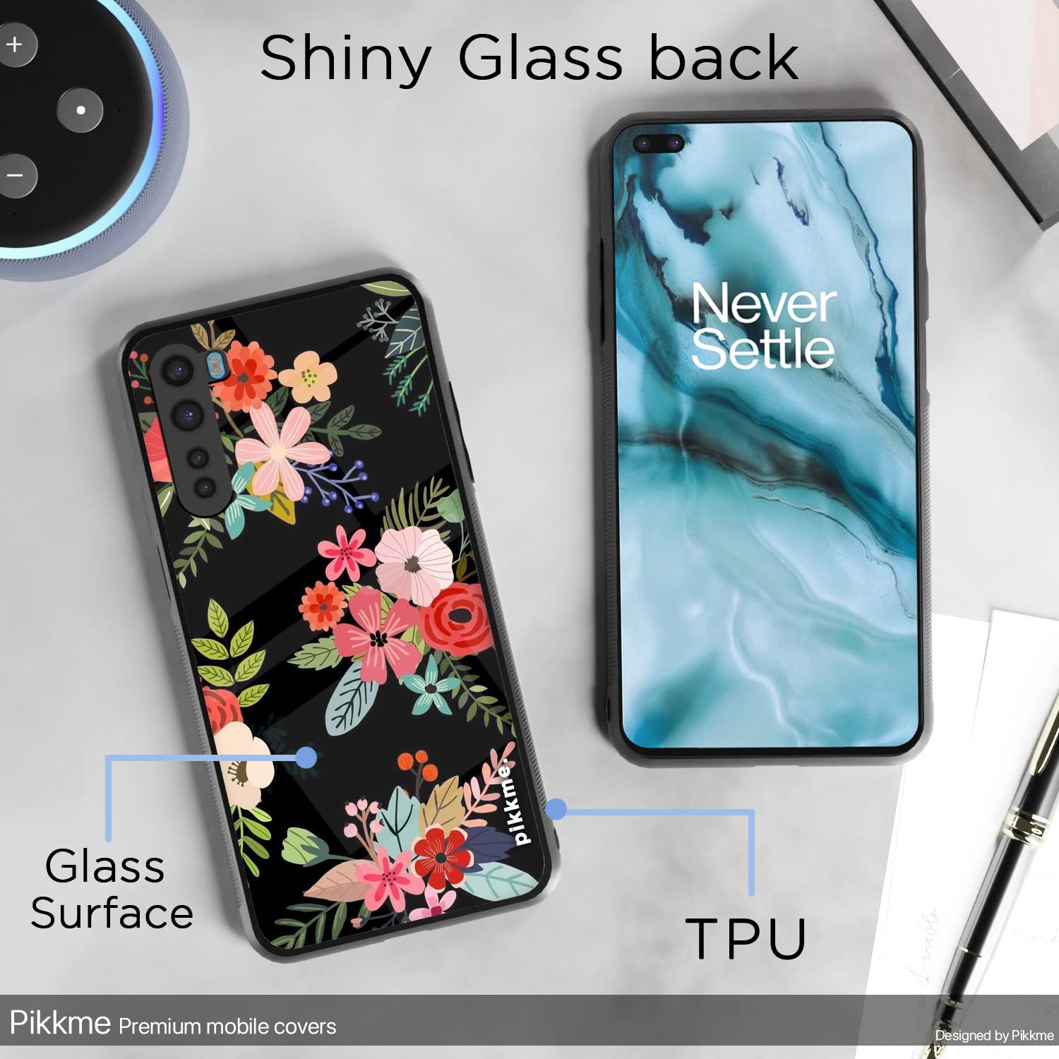 OnePlus Nord Flower back cover by Pikkme – photo 3
