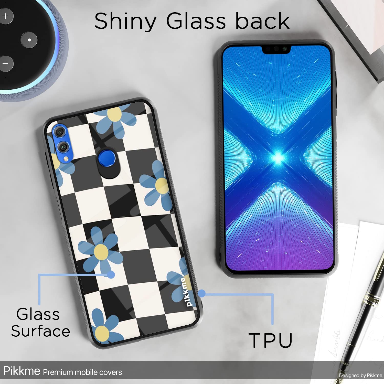 Pikkme Honor 8X Flower phone cover – photo 3