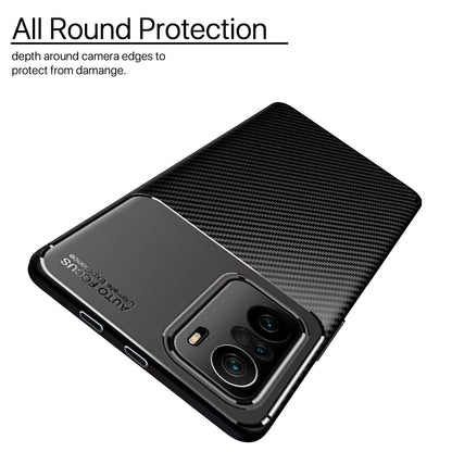 Mi 11x/11x Pro Carbon back cover in black by Pikkme – photo 2