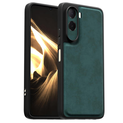 Pikkme green mobile back cover for Redmi A7 Pro/Poco C85x 5G