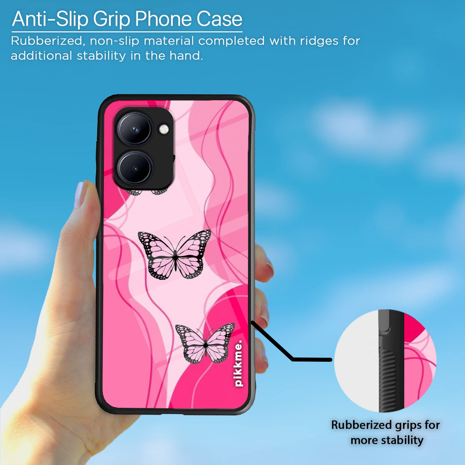 Realme C33 Hybrid mobile cover by Pikkme – photo 5