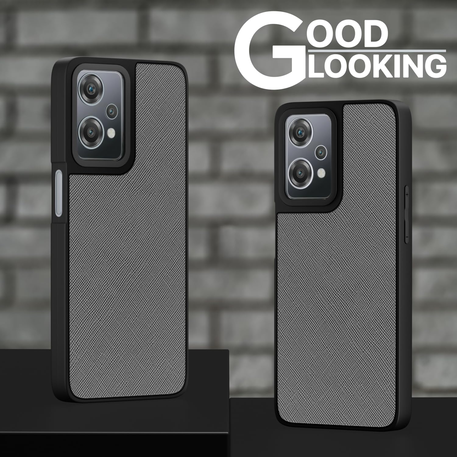 Pikkme grey Leatherback back cover for OnePlus Nord CE 2 Lite 5G – photo 5