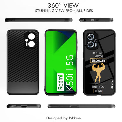 Redmi K50i 5G Hybrid mobile back cover by Pikkme – photo 2