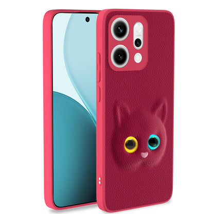 Oppo Reno 14 5G back cover in pink by Pikkme