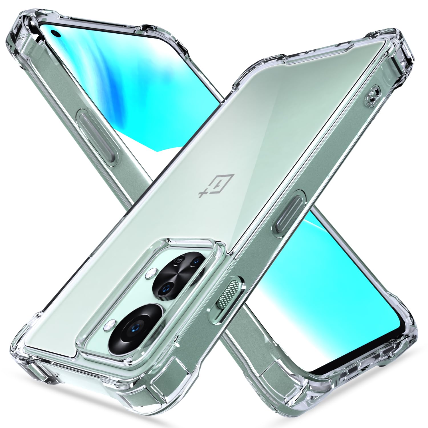 Pikkme OnePlus Nord 2T 5G transparent mobile cover