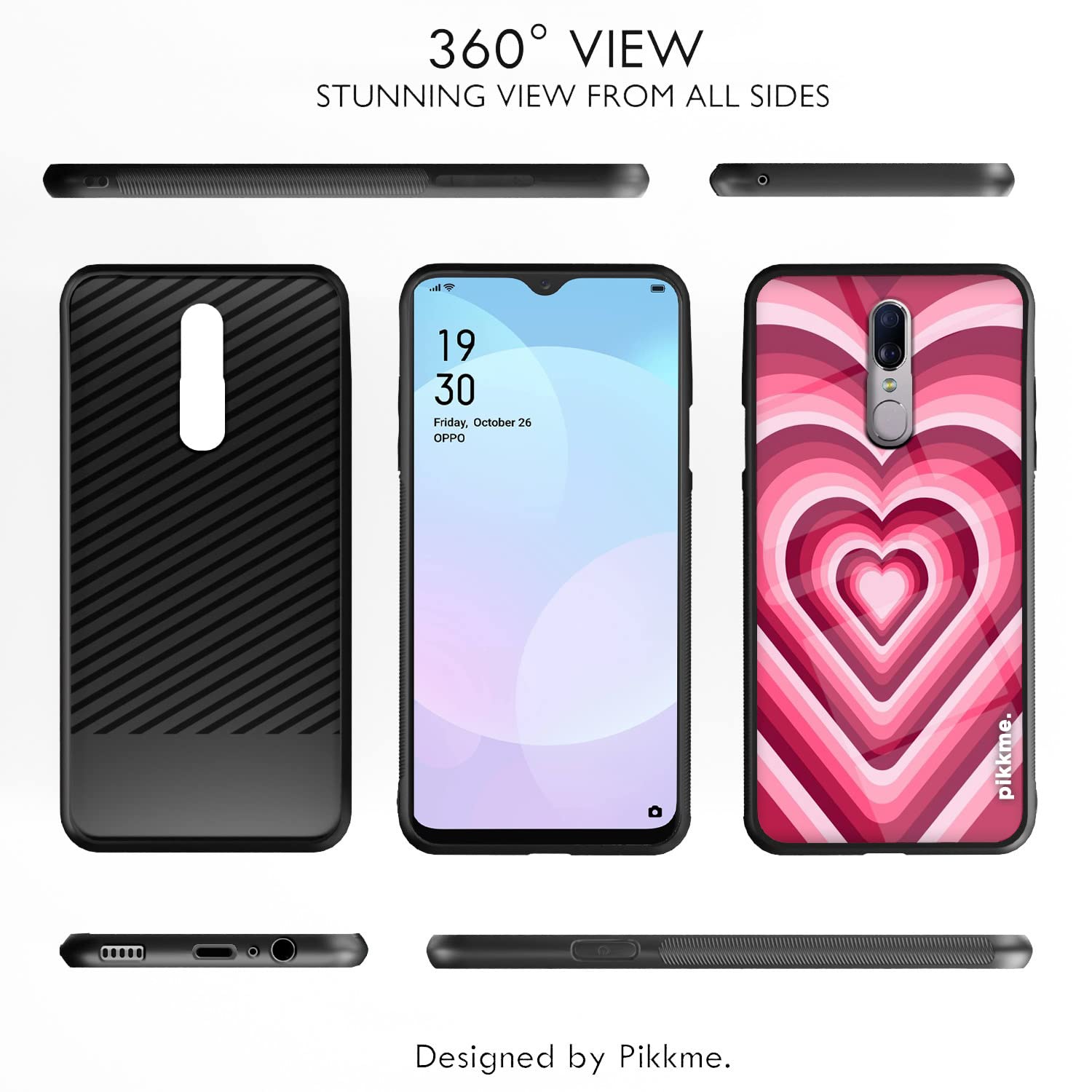 Oppo F11 Hybrid mobile back cover by Pikkme – photo 2
