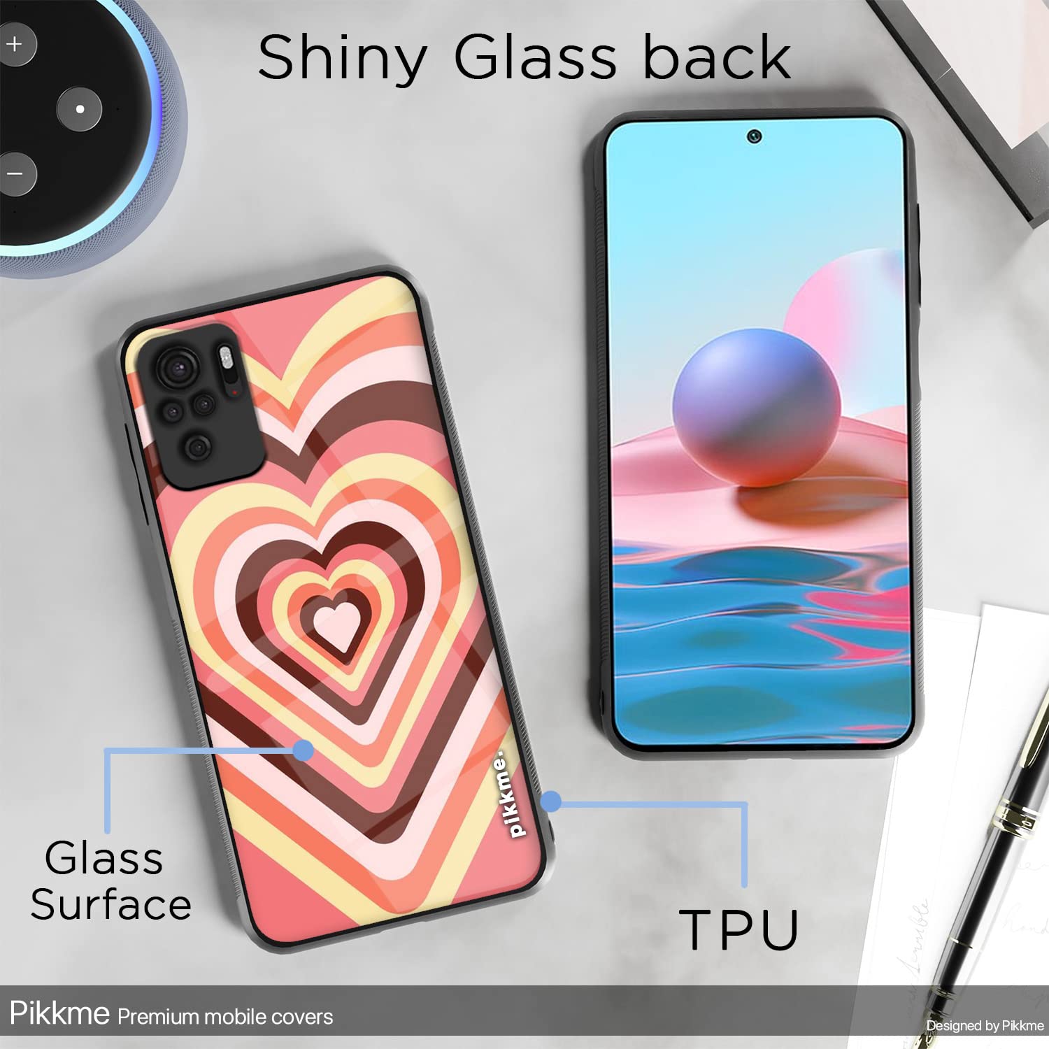 Redmi Note 10/Note 10s Hybrid mobile back cover by Pikkme – photo 3