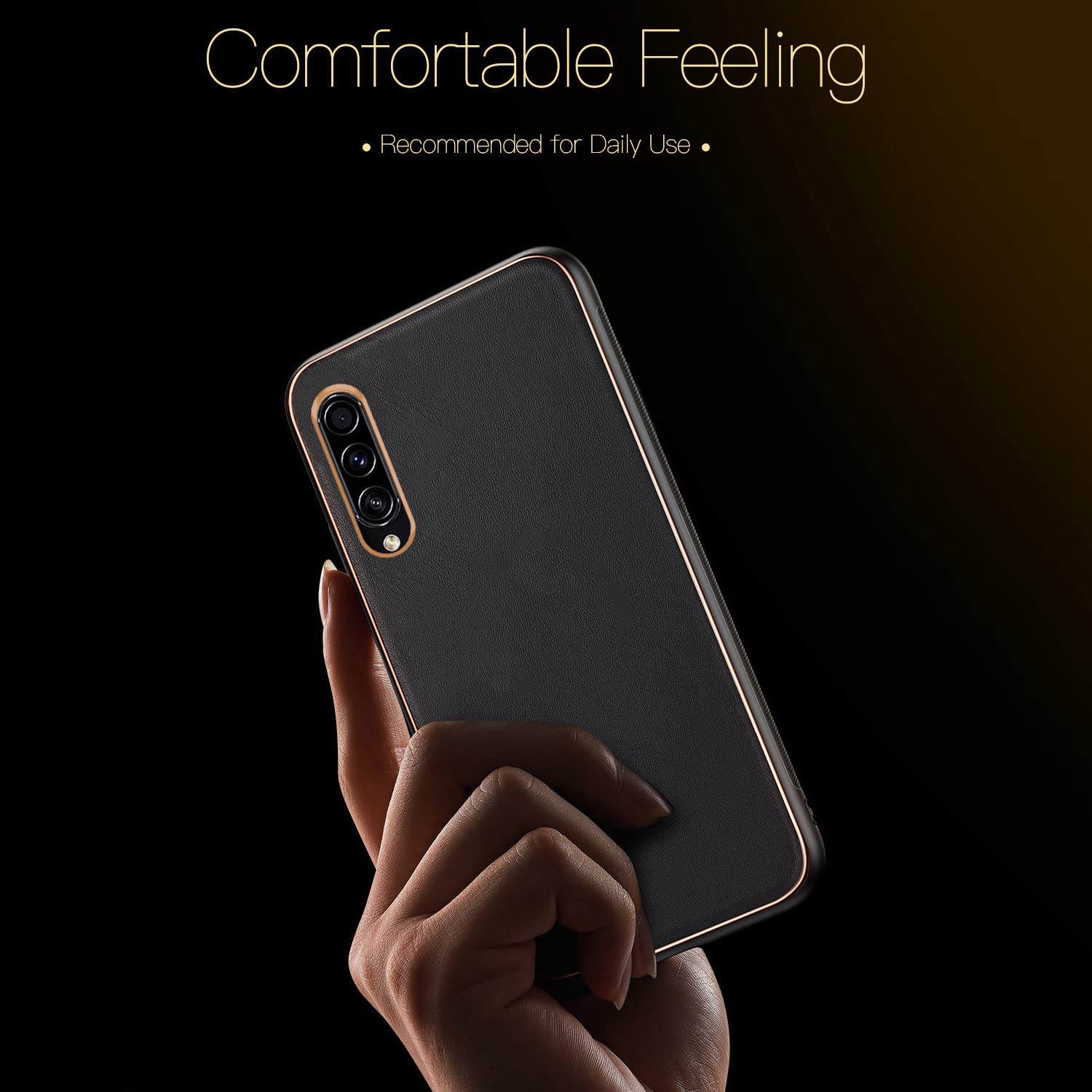 Black phone cover for Samsung A50/A50s/A30s – Pikkme – photo 2