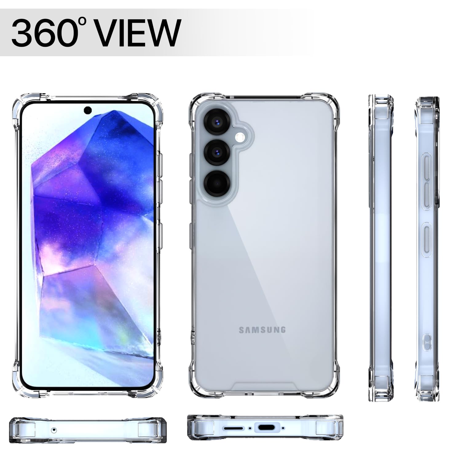 Pikkme Samsung A35 5G Clear transparent back cover – photo 7