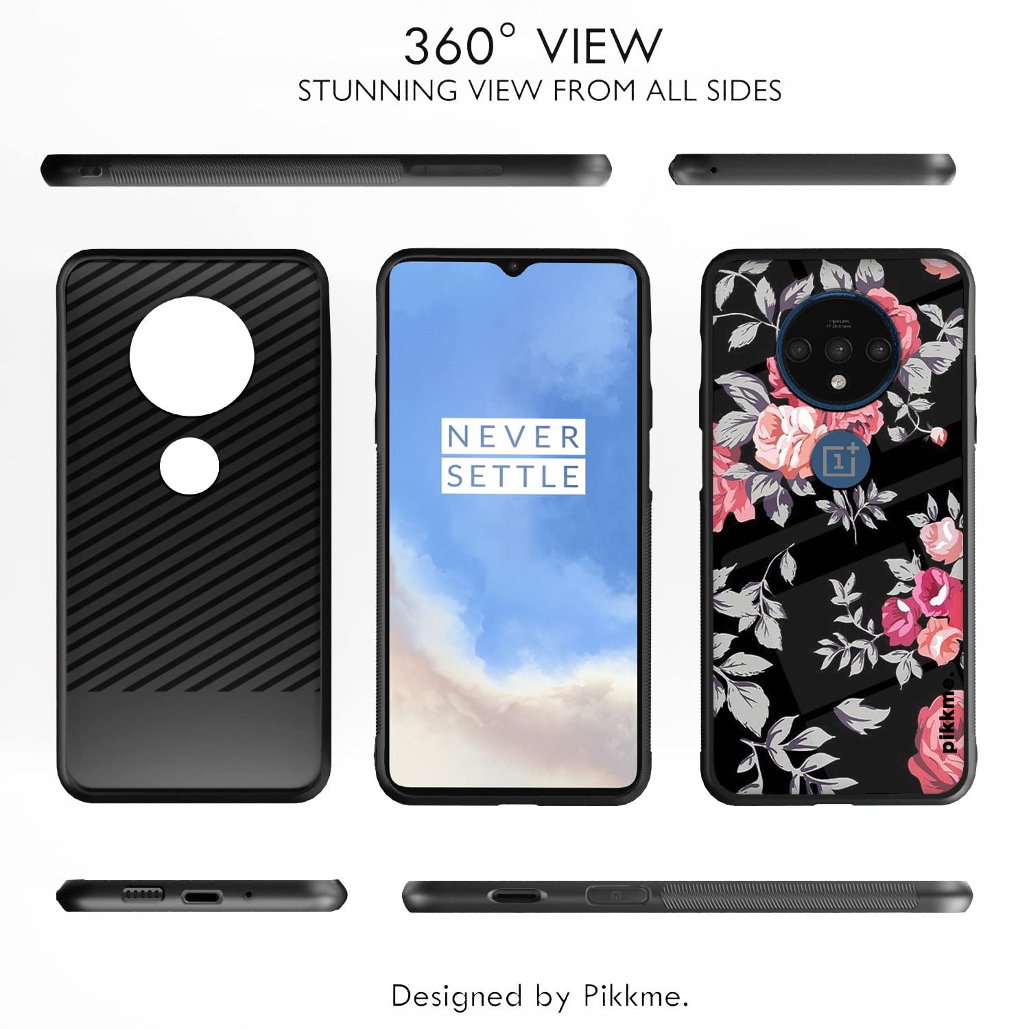 OnePlus 7T Flower mobile back cover by Pikkme – photo 2