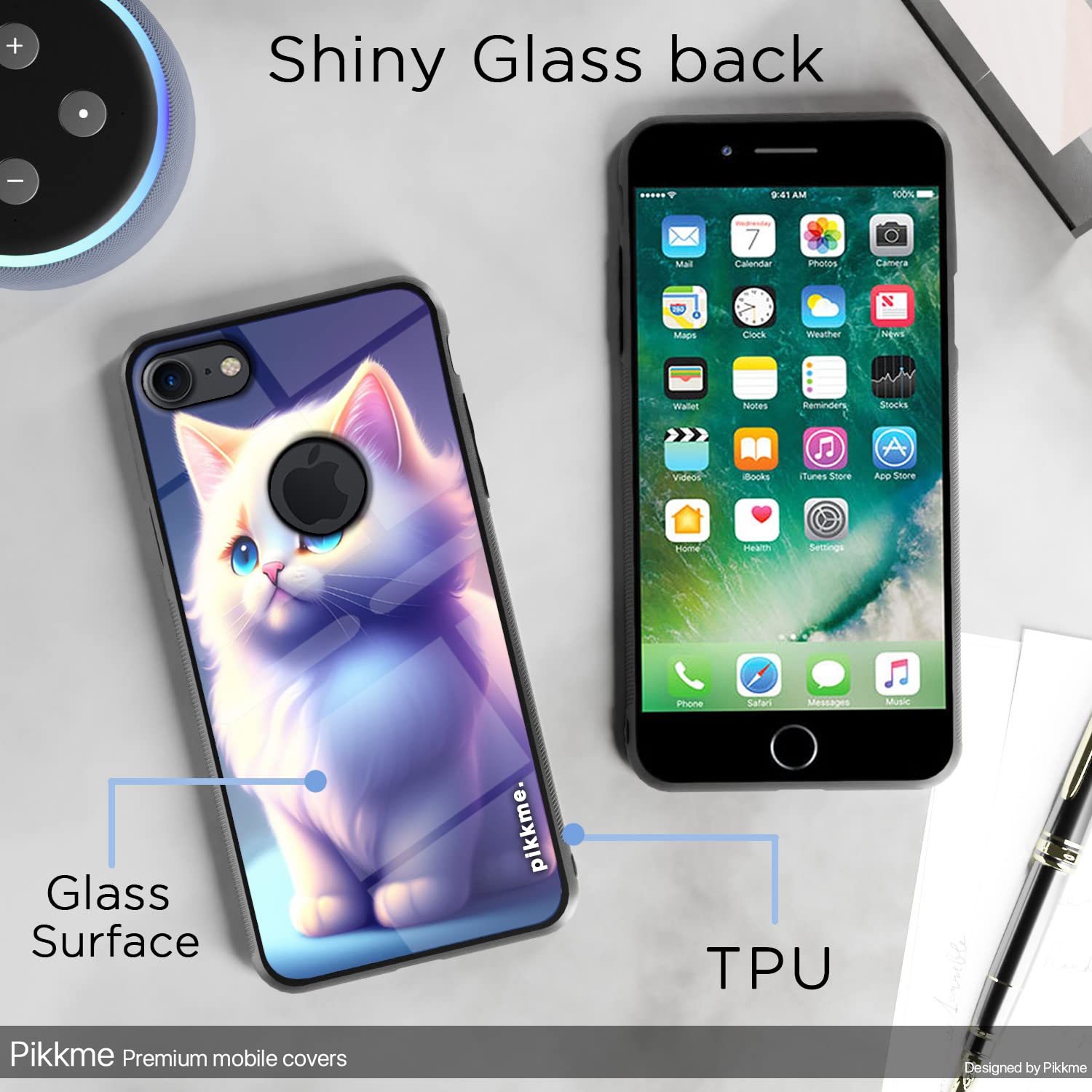Pikkme Cat mobile cover for iPhone 7/8 – photo 3