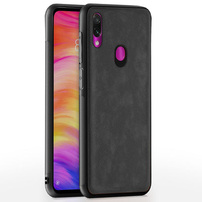 Pikkme grey Leather mobile cover for Redmi Note 7 Pro/Note 7/Note 7S