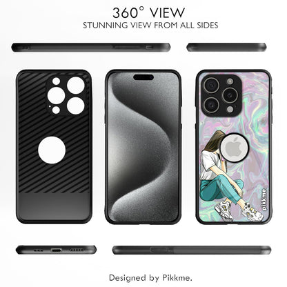 Pikkme Hybrid mobile back cover for iPhone 15 Pro – photo 2