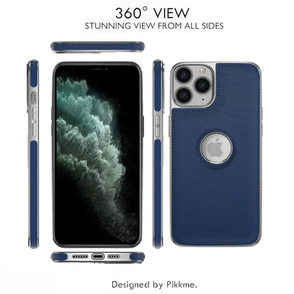 iPhone 11 Pro Max mobile back cover in chrome blue by Pikkme – photo 3