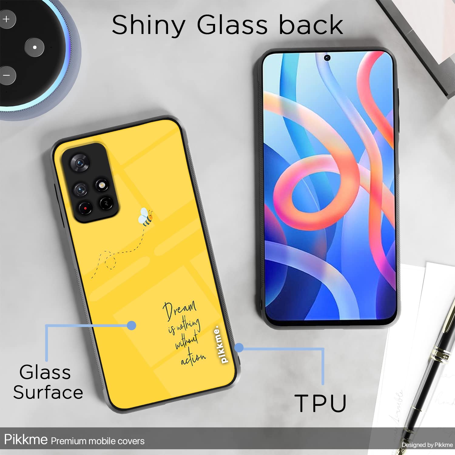 Pikkme Redmi Note 11T/Poco M4 Pro 5G Hybrid back cover – photo 3