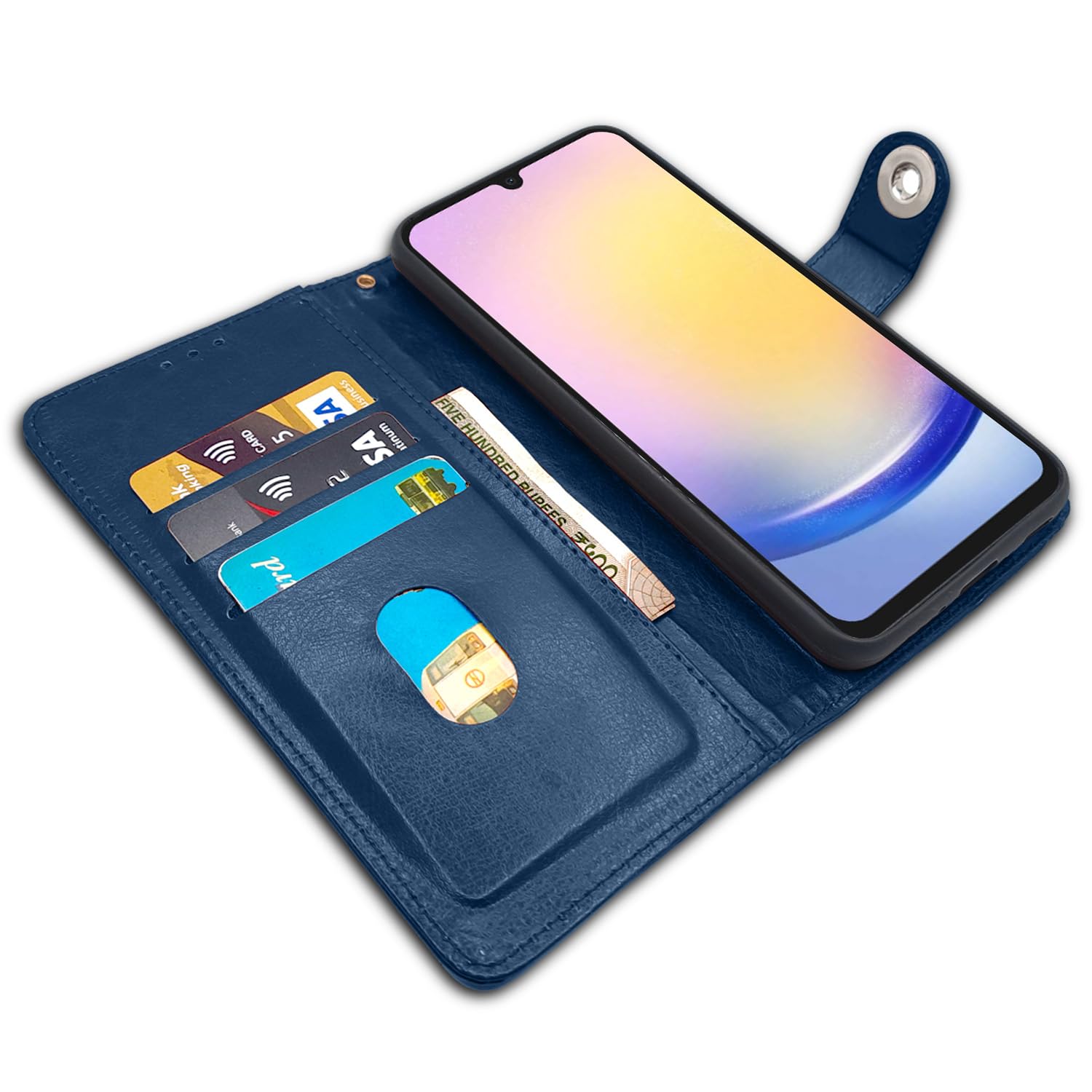 Pikkme Samsung A15 5G blue flip case – photo 3
