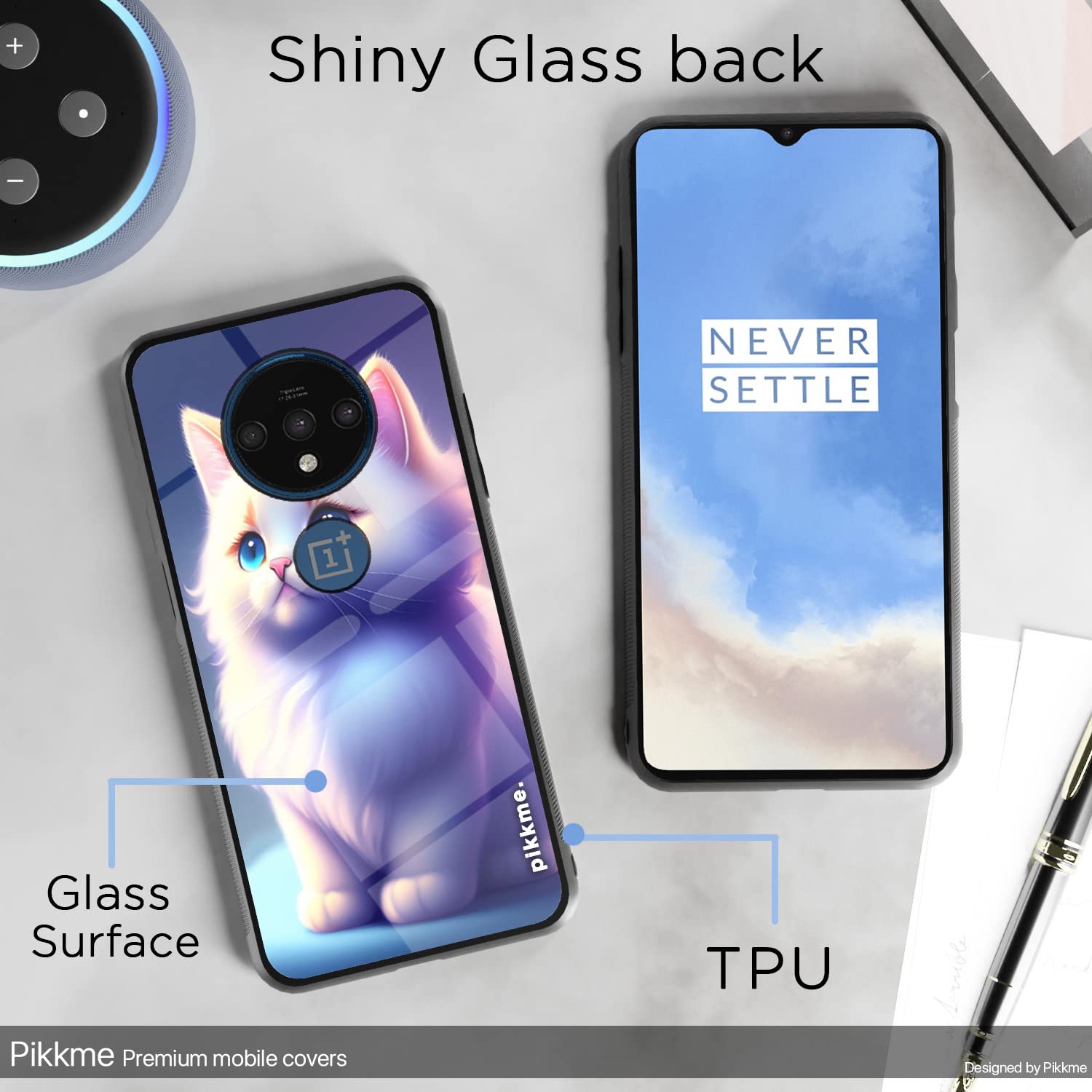 Cat Back cover for OnePlus 7T – Pikkme – photo 3