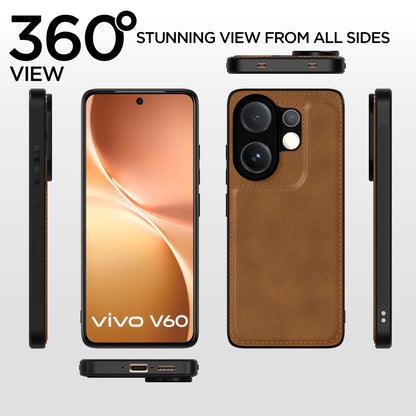 Pikkme Vivo V60/T4 Pro 5G brown mobile back cover – photo 4