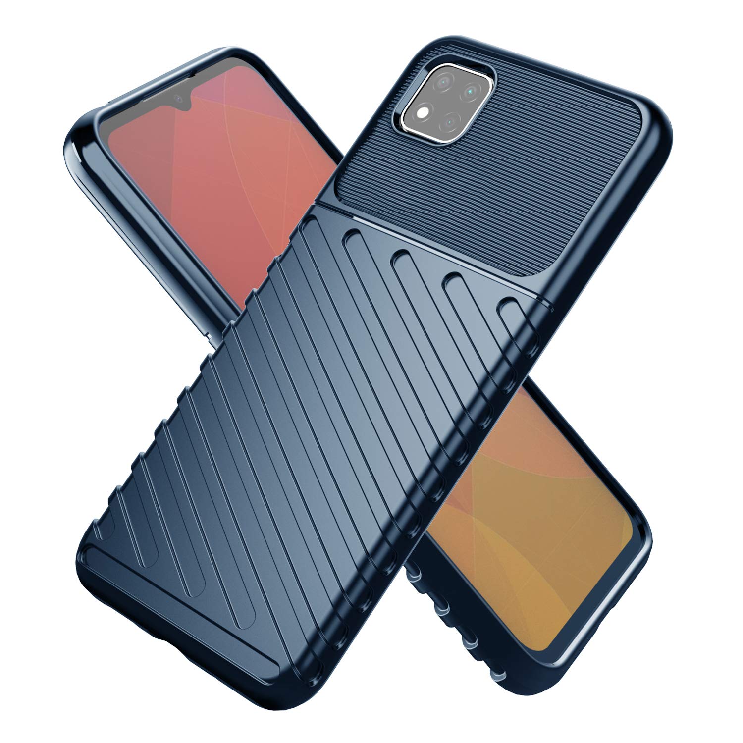 Blue phone cover for Poco C3 – Pikkme