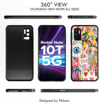 Redmi Note 10T/Poco M3 Pro 5G Flower phone cover by Pikkme – photo 2