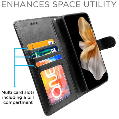 Black mobile flip cover for Vivo V30 Pro 5G – Pikkme – photo 5