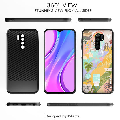 Pikkme Hybrid mobile cover for Redmi 9 Prime – photo 2