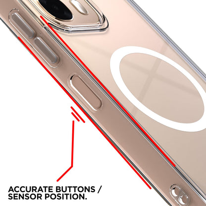 Oppo A6 Pro 5G mobile cover in transparent mag-safe by Pikkme – photo 6