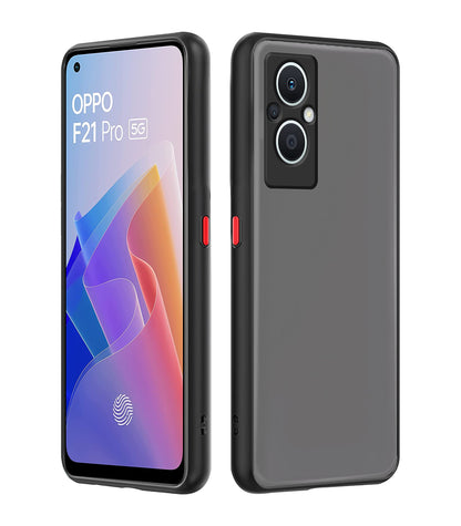 Black phone cover for Oppo F21 Pro 5G – Pikkme