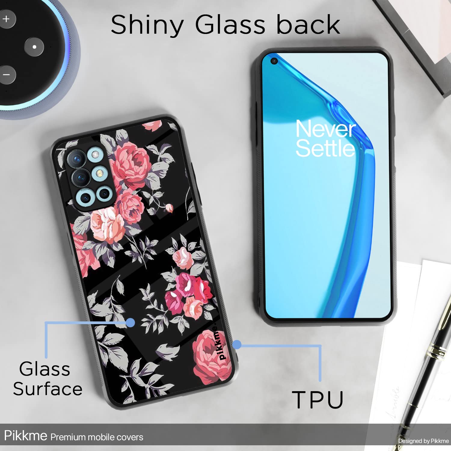 Pikkme OnePlus 8T Flower mobile cover – photo 3
