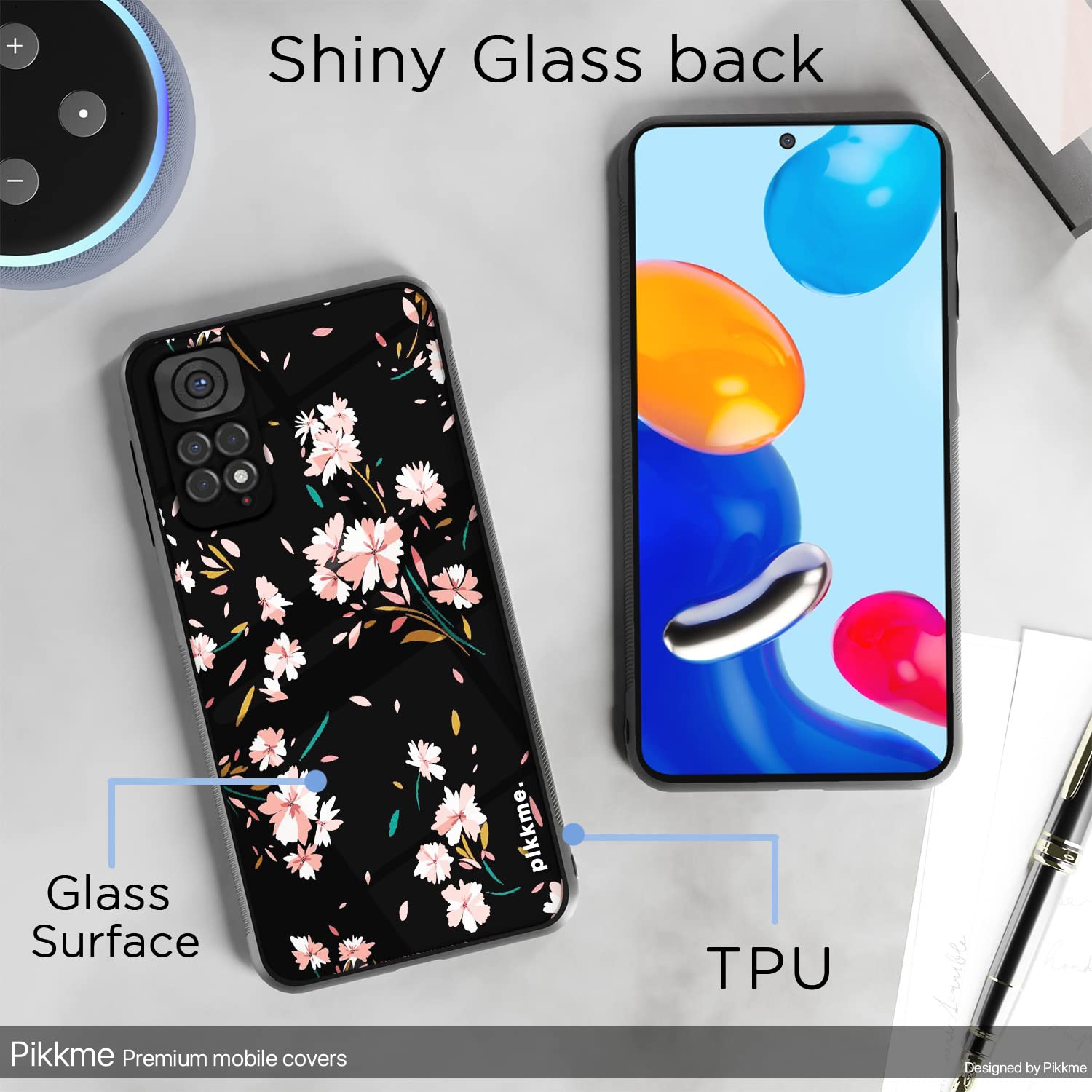 Pikkme Redmi Note 11/Note 11s Flower phone cover – photo 3