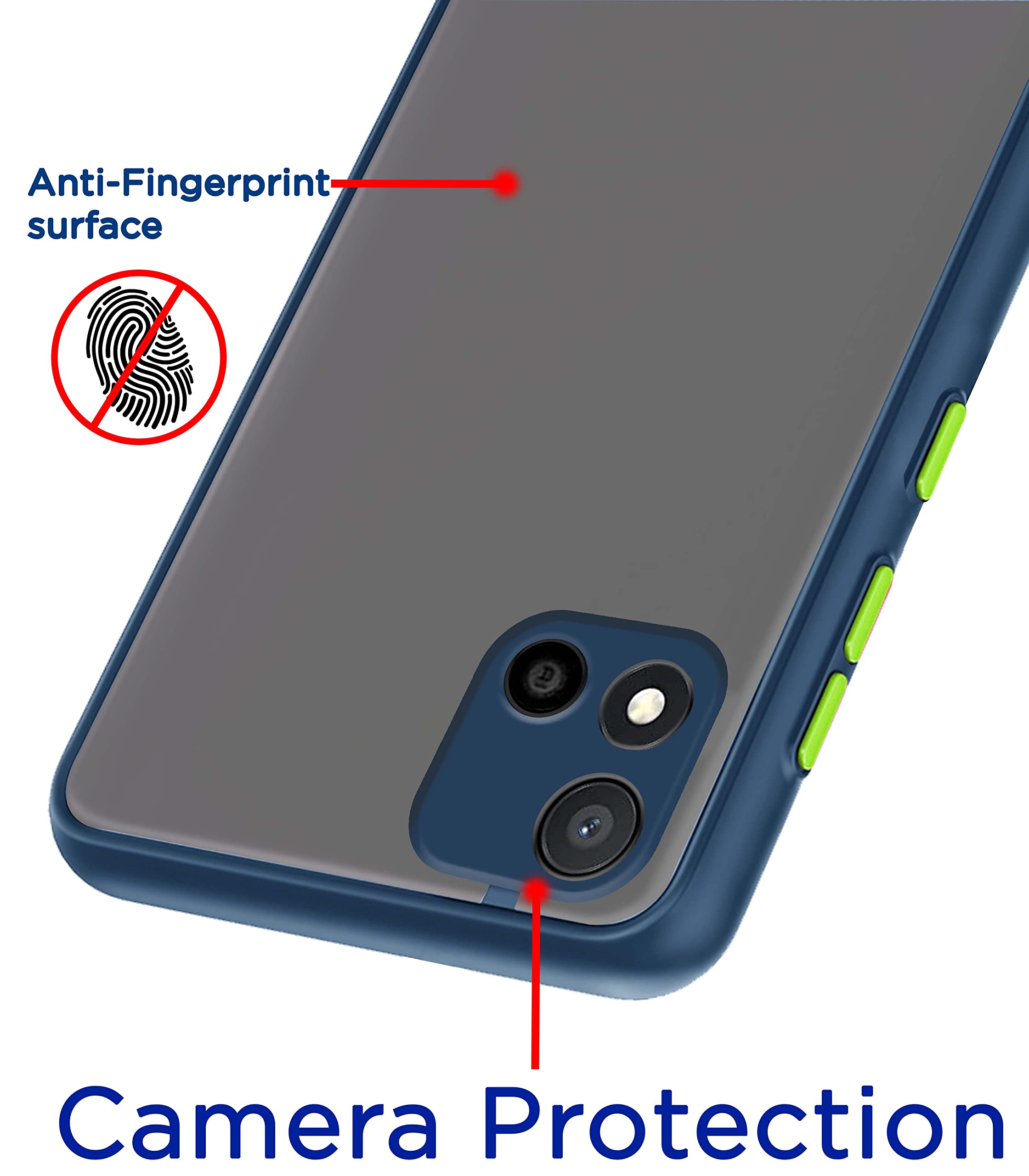 Pikkme Realme C11 (2021) Hybrid blue back cover – photo 2