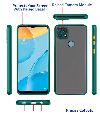 Oppo A15/A15s mobile cover in green by Pikkme – photo 3