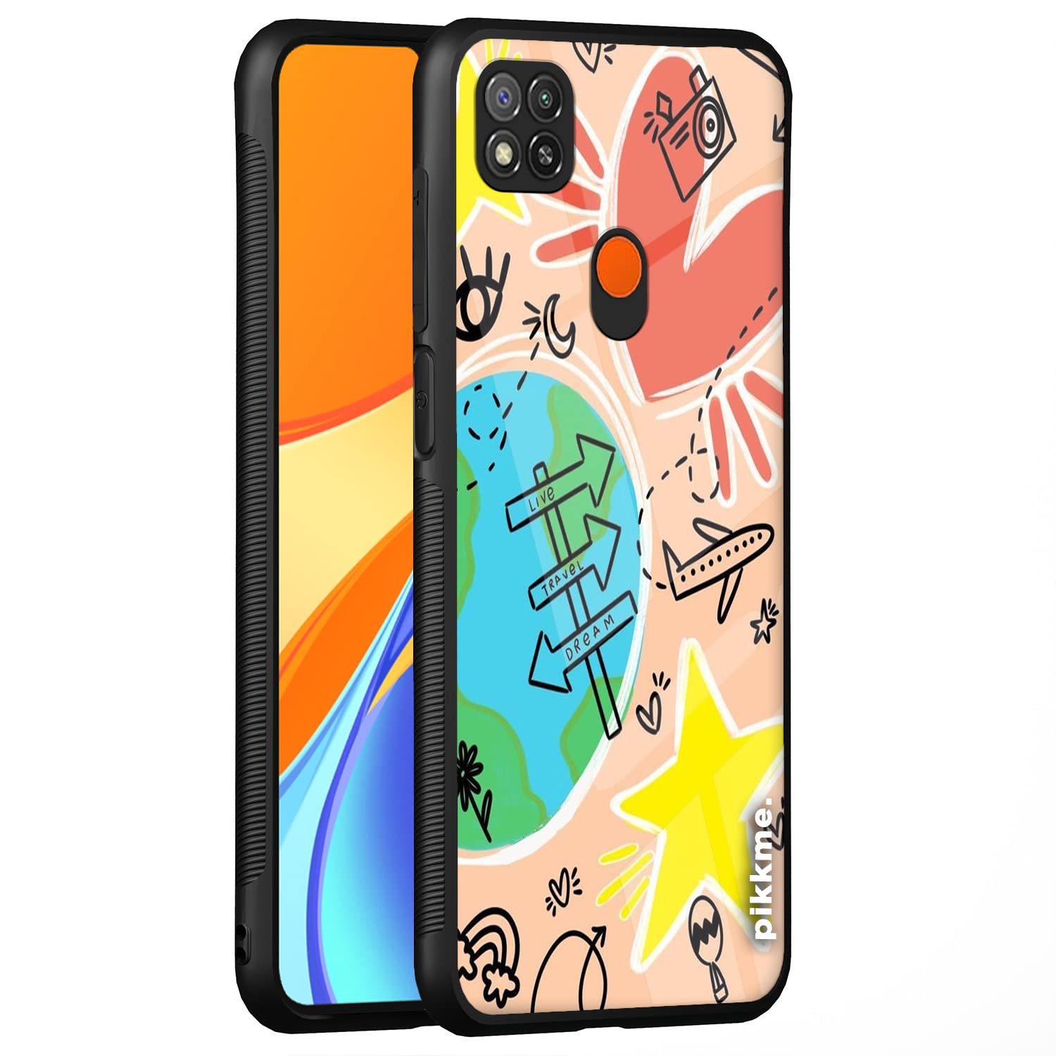 Pikkme phone cover for Redmi 10A/9, Poco C31