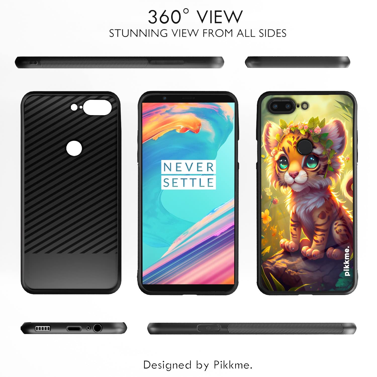 Pikkme Hybrid back cover for OnePlus 5T – photo 2