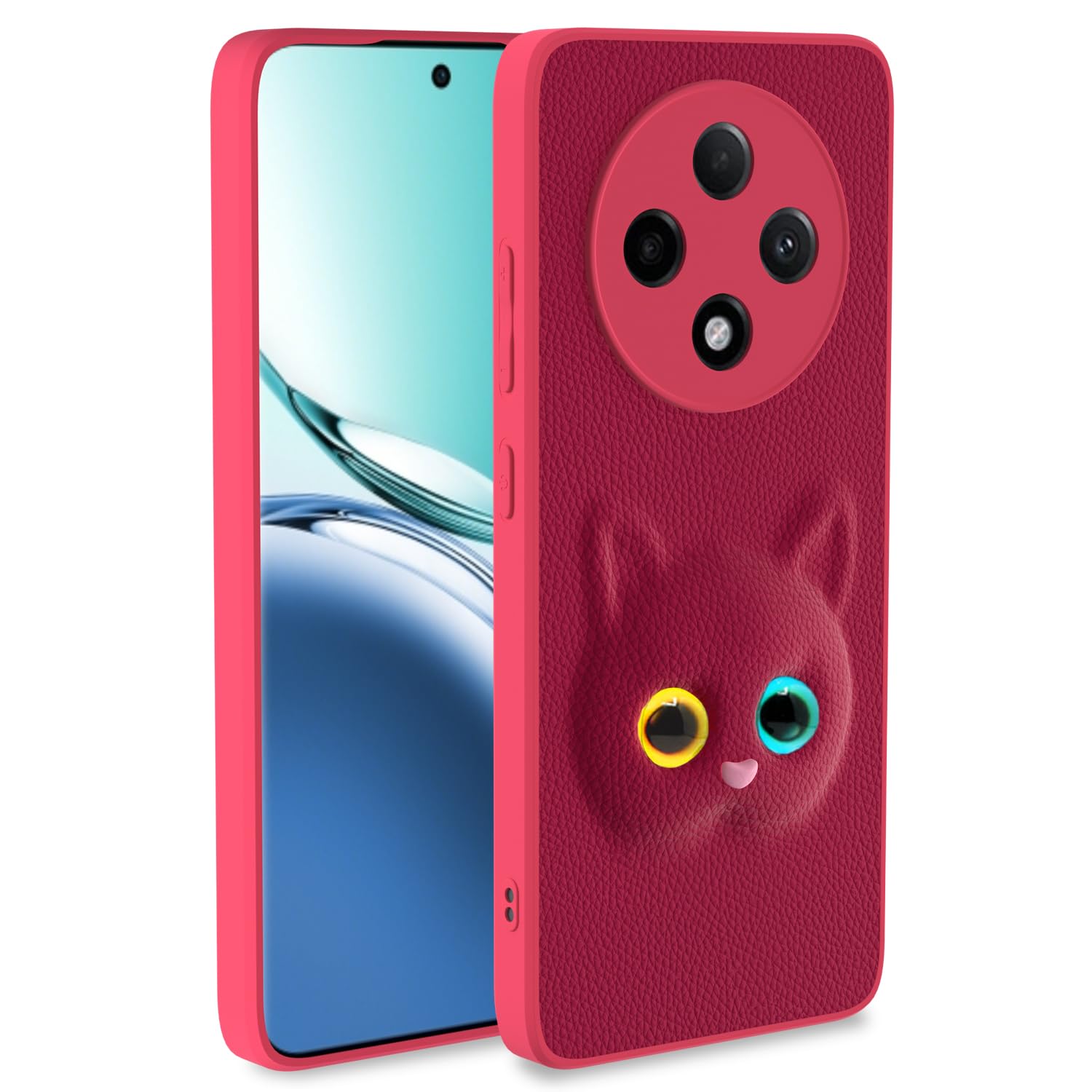 Oppo F27 Pro Plus 5G Kitty Back Cover -Pink