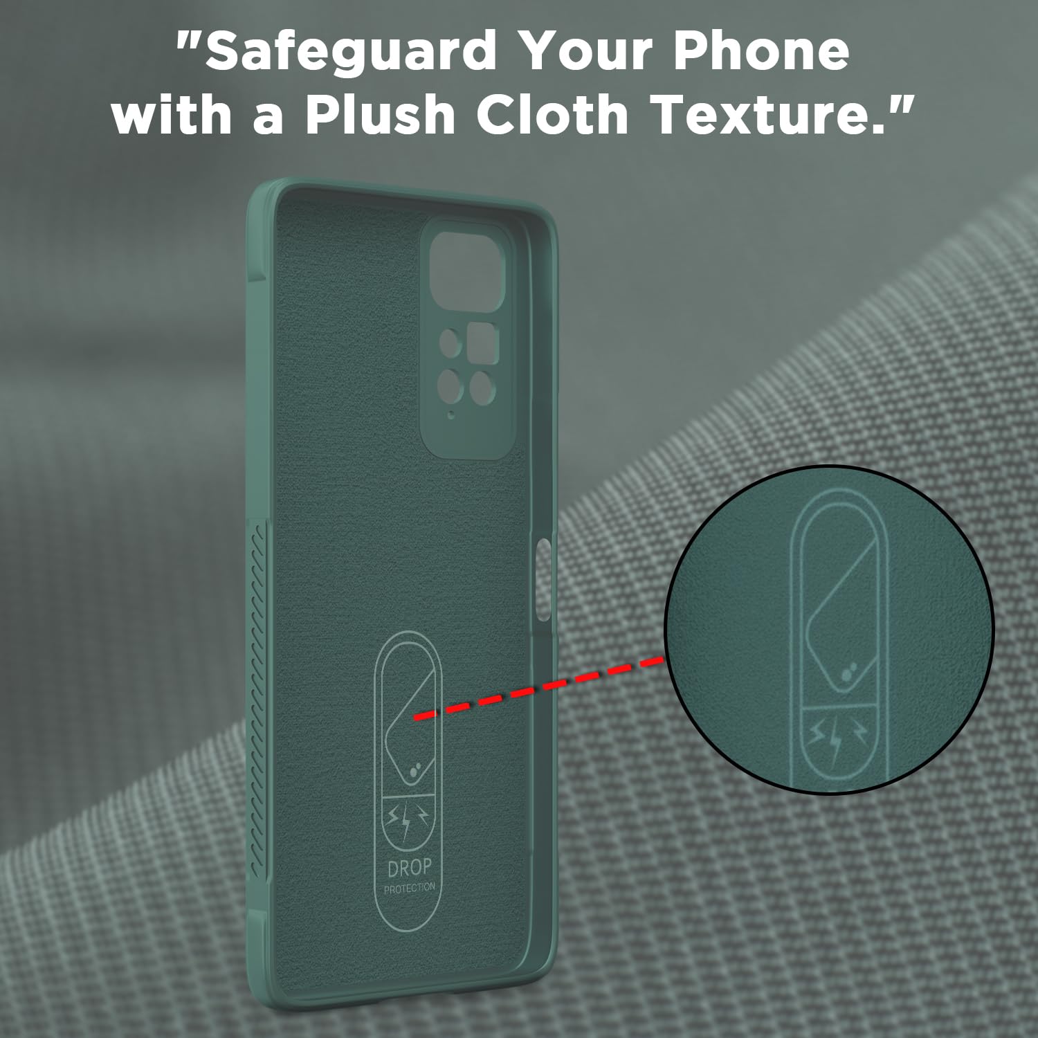 Green mobile cover for Redmi Note 11 4G/Note 11S – Pikkme – photo 5