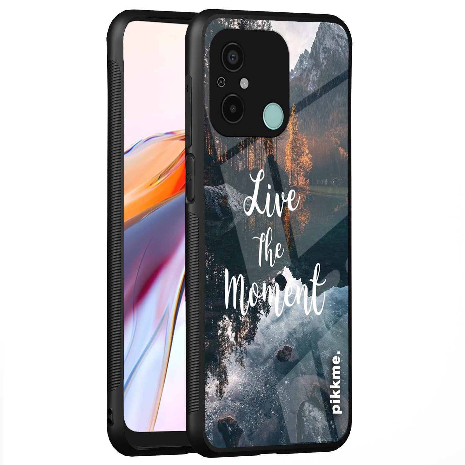 Pikkme mobile back cover for Redmi 12C/Poco C55