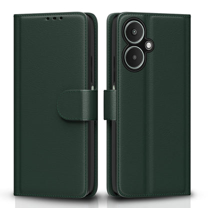 Redmi 13C 5G Green Vintage Flip Cover