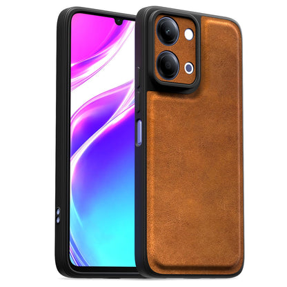 Brown Leather back cover for Vivo Y11/T5 Lite 5G – Pikkme