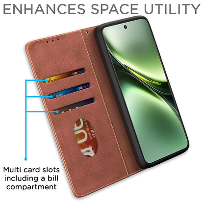 Vivo X200 5G Magnetic flip cover in brown by Pikkme – photo 3