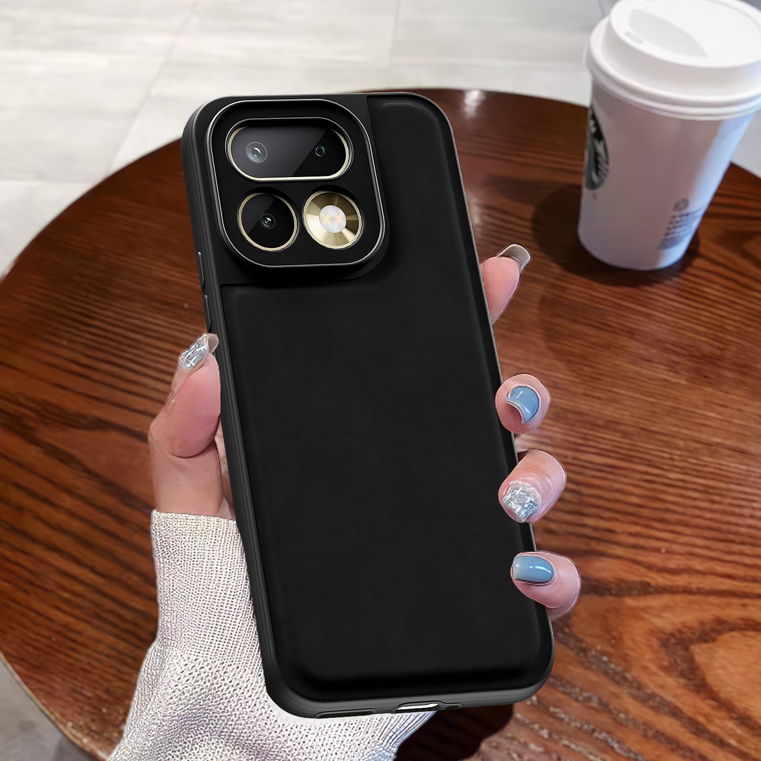 Black phone cover for Realme 16 Pro 5G – Pikkme – photo 7