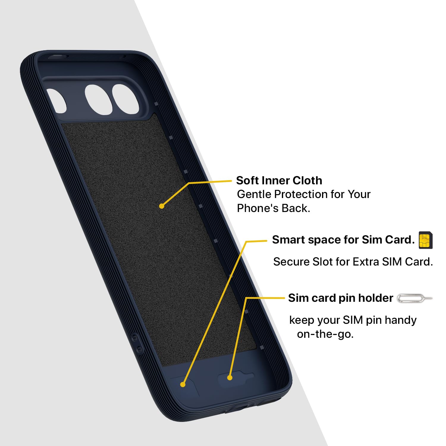 Vivo S2 5G back cover in blue by Pikkme – photo 6