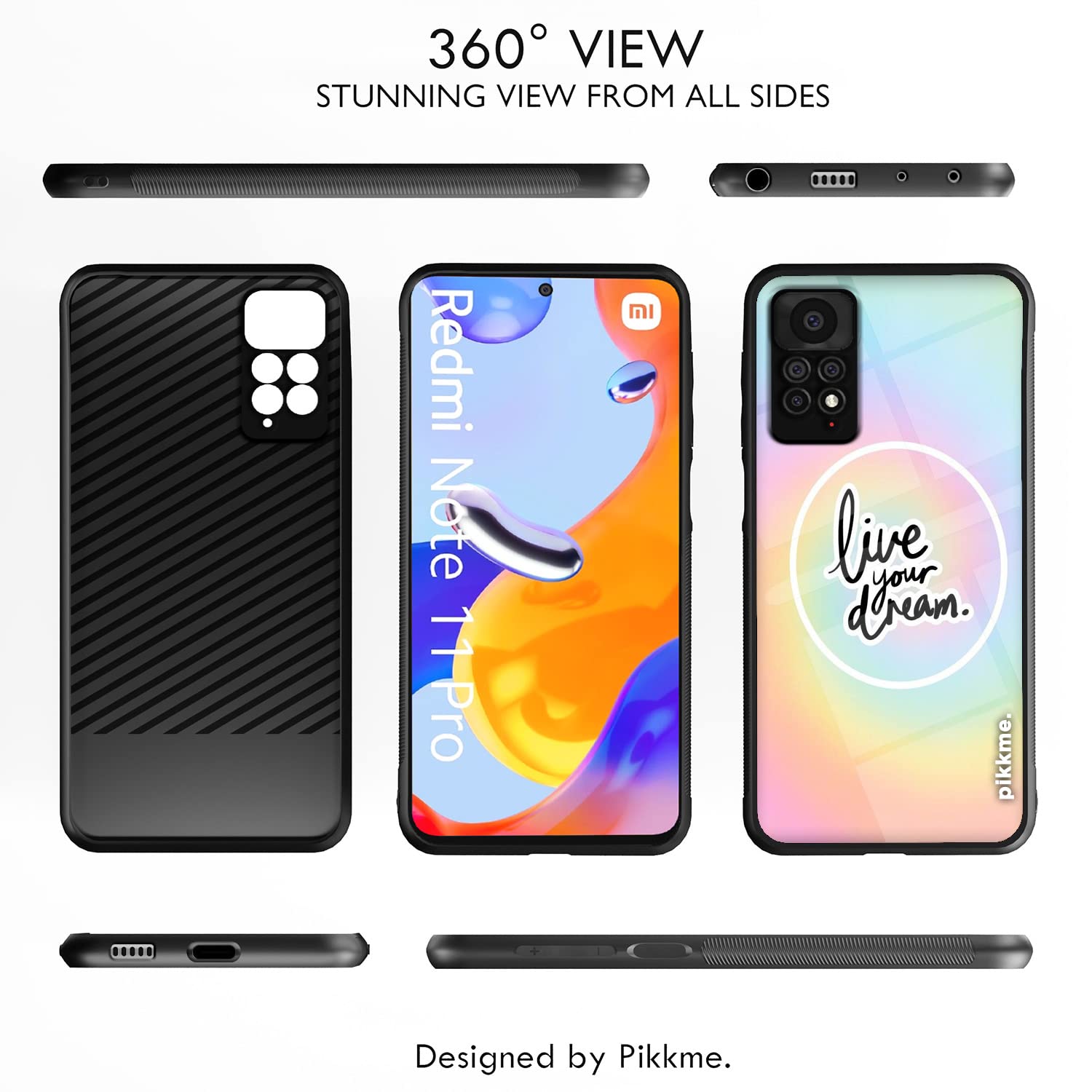 Pikkme back cover for Redmi Note 11 Pro/Note 11 Pro Plus 5G – photo 2