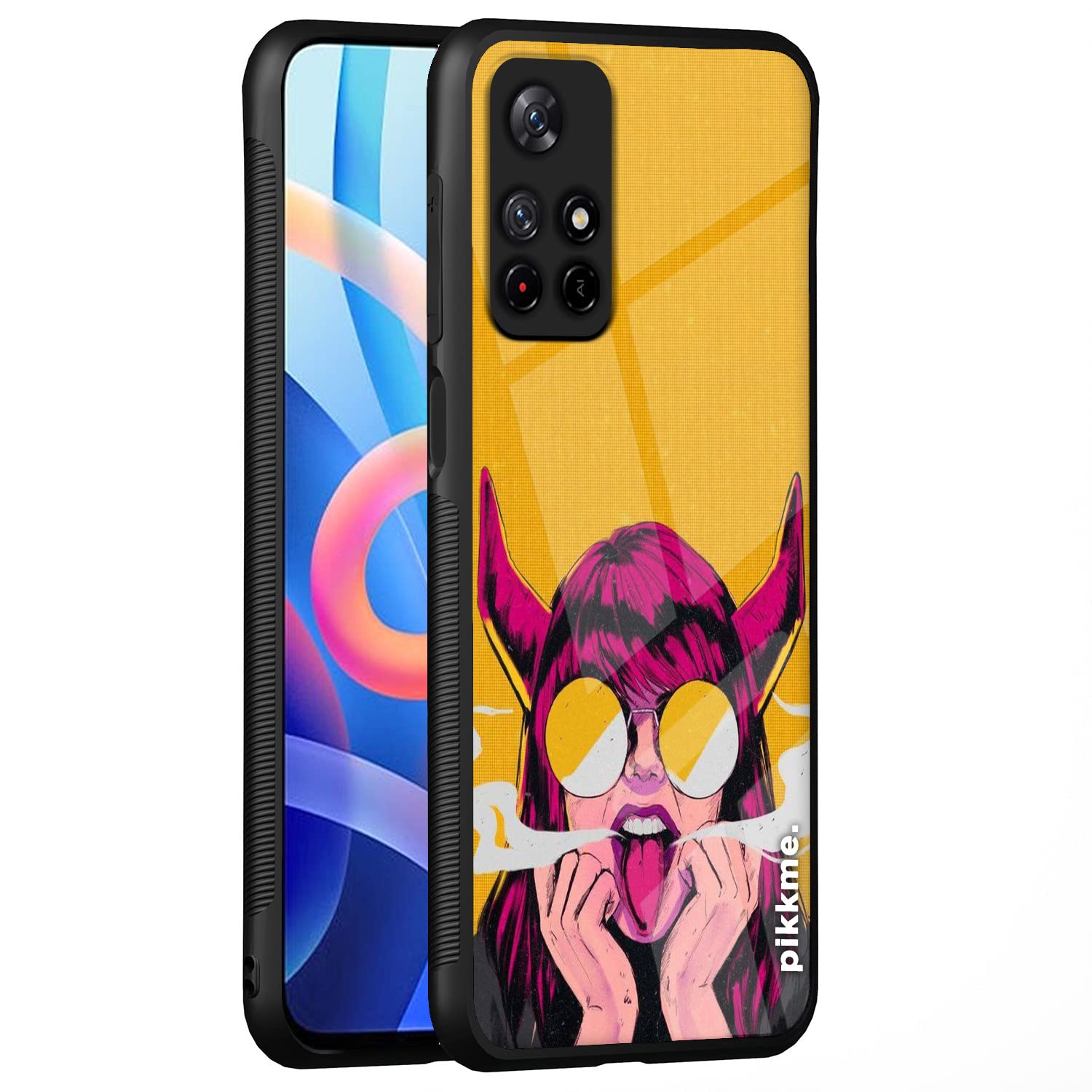 Hybrid Mobile back cover for Redmi Note 11T/Poco M4 Pro 5G – Pikkme