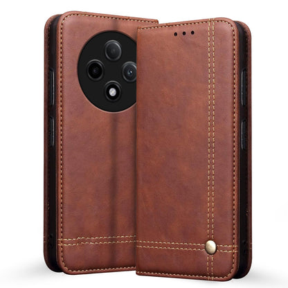 Pikkme brown flip case for Oppo F27 Pro Plus 5G
