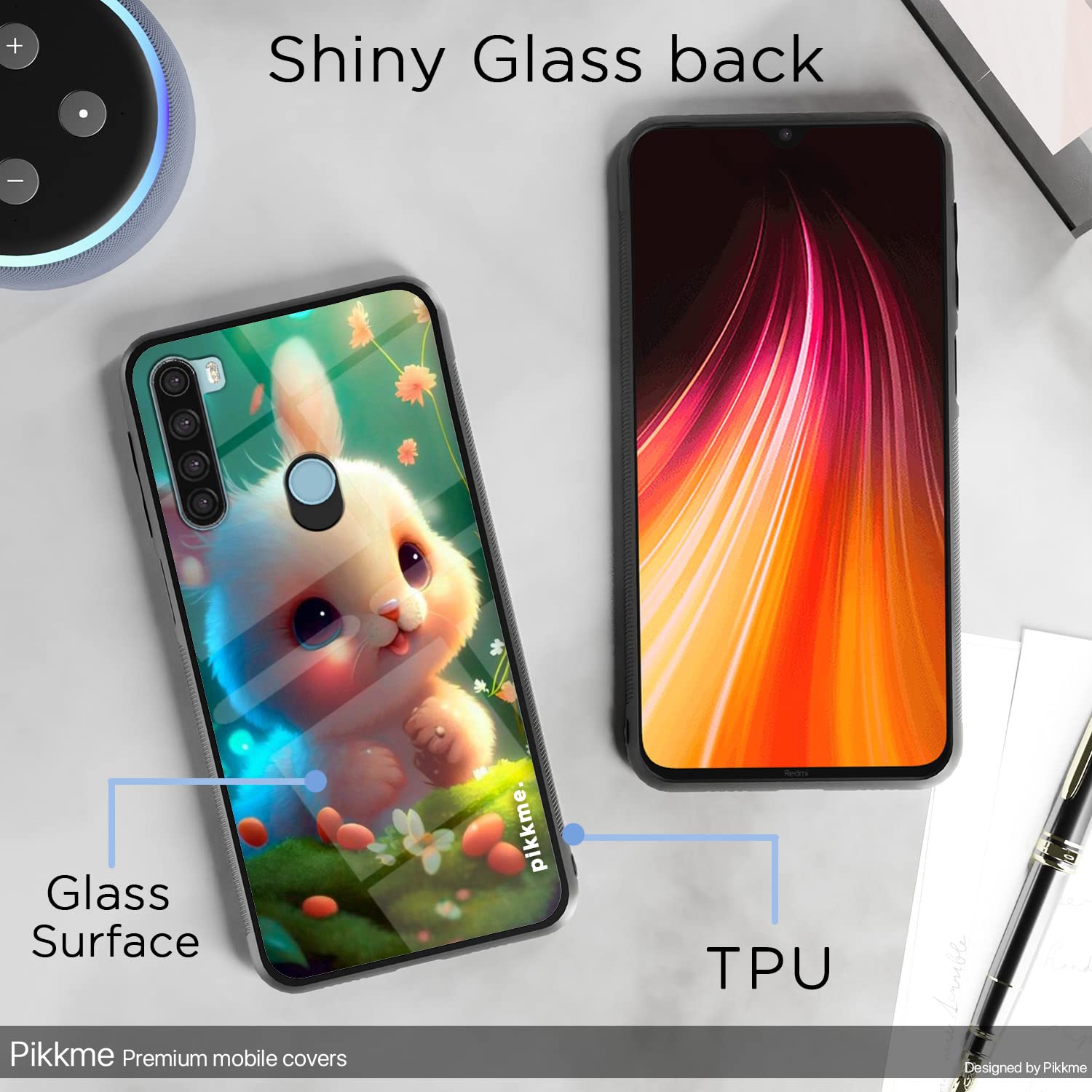 Pikkme Redmi Note 8 Hybrid mobile cover – photo 3