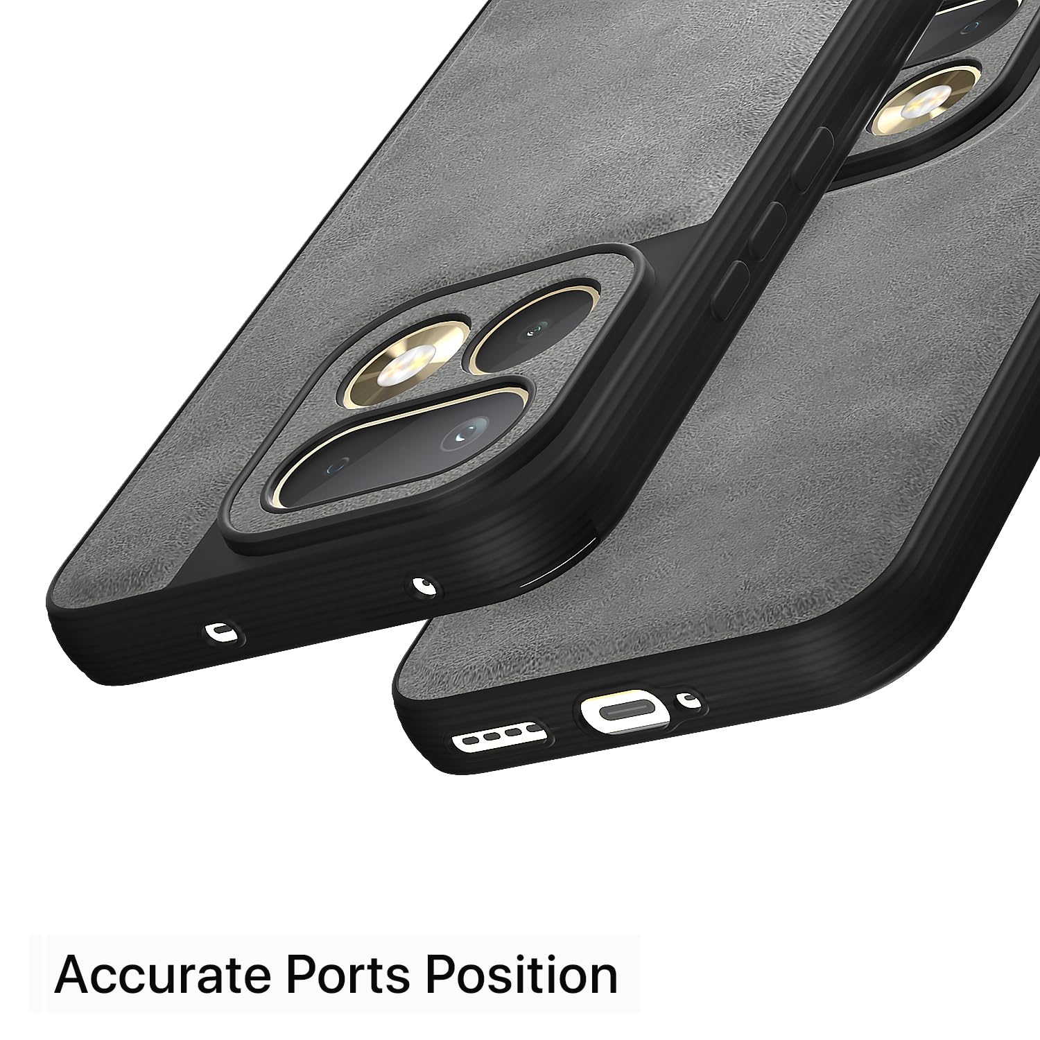 Pikkme Realme 16 Pro 5G grey mobile cover – photo 4